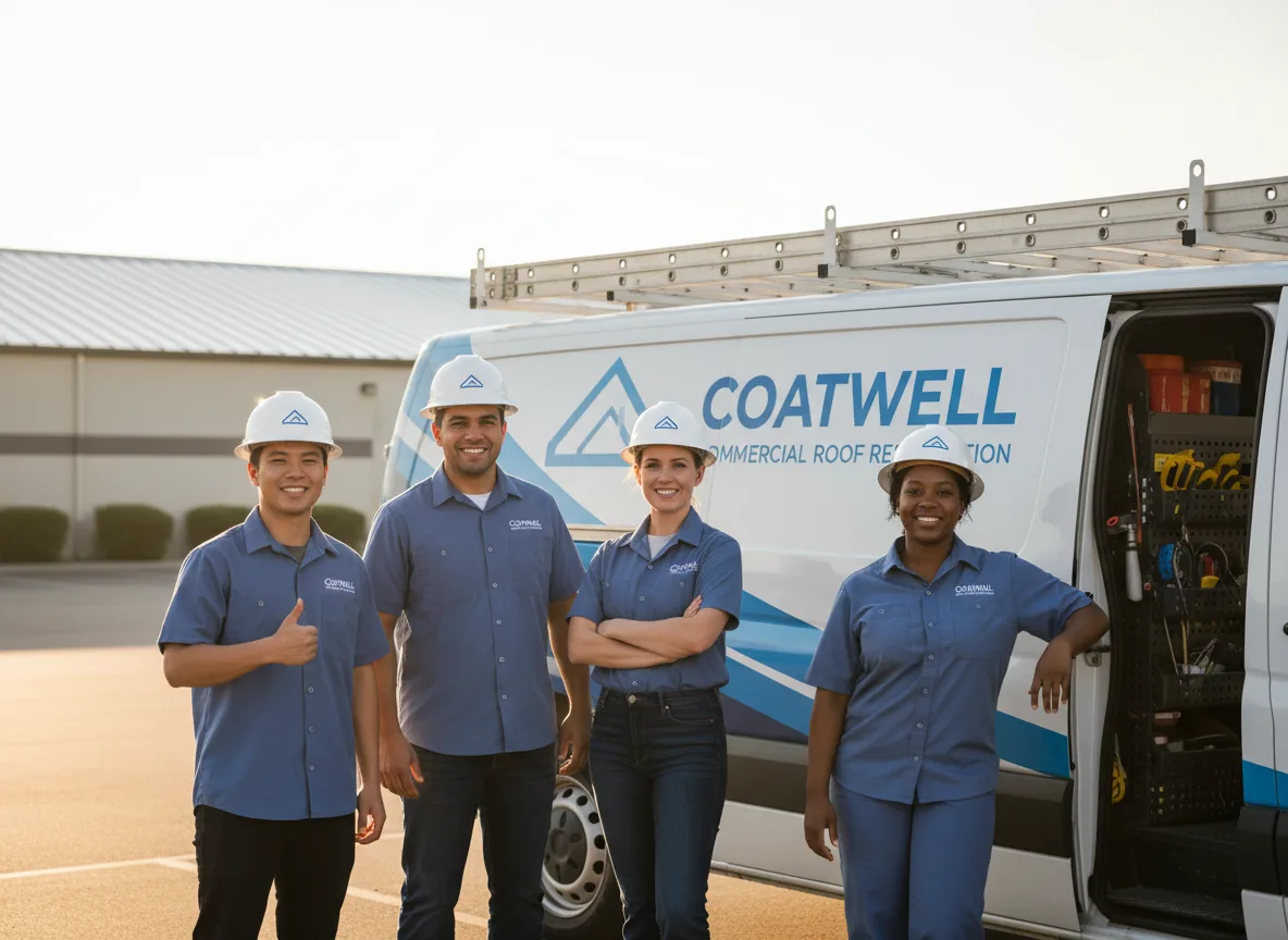 Commercial roof coating company in Desdemona, TX